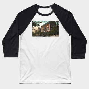 Clark University Library Vintage Postcard Reproduction - Worcester, Massachusetts Baseball T-Shirt